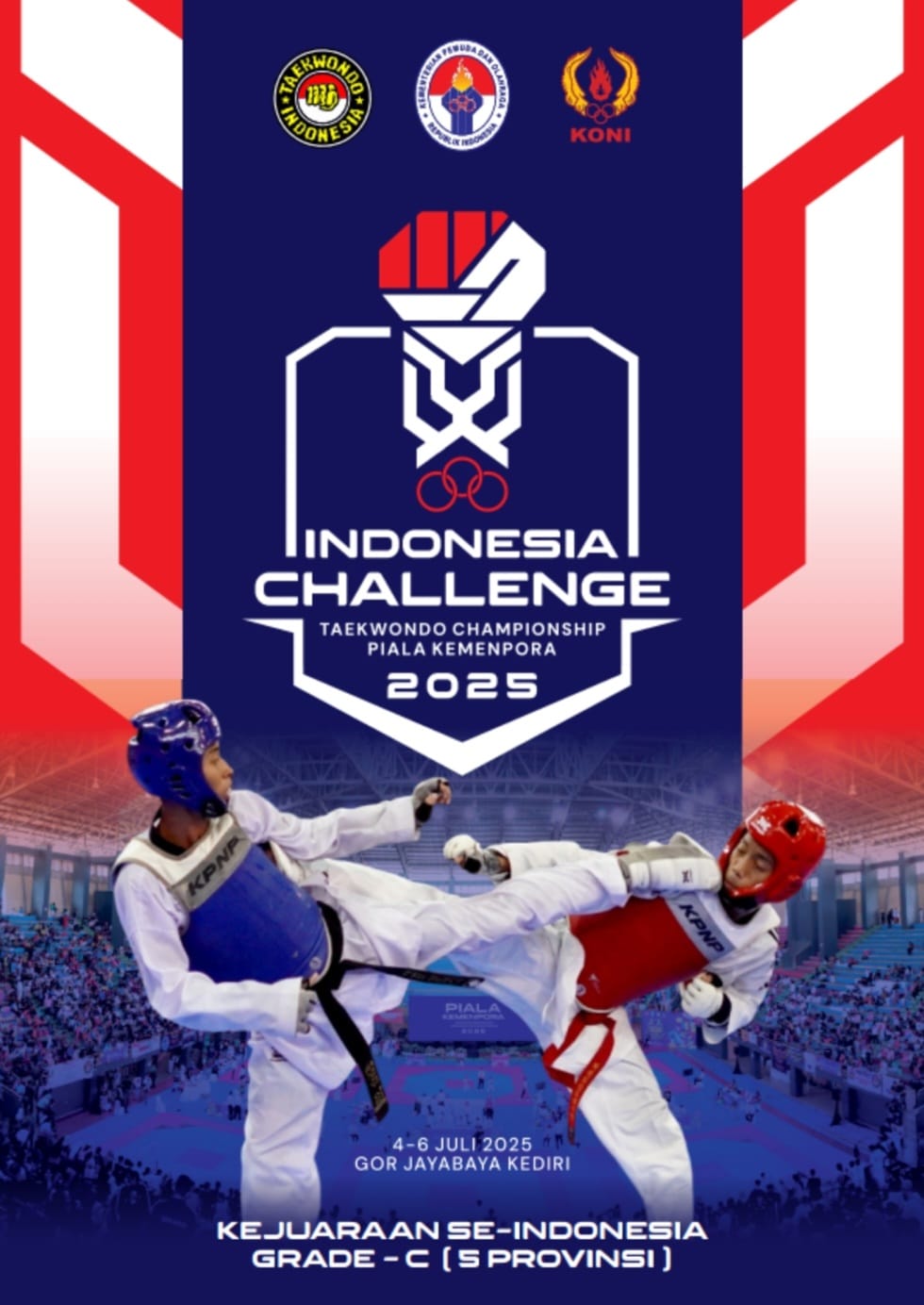 Ajang Pertarungan Prestasi Taekwondo di Tanah Air Taekwondo Indonesia Dojang poltekeskemenkesyk