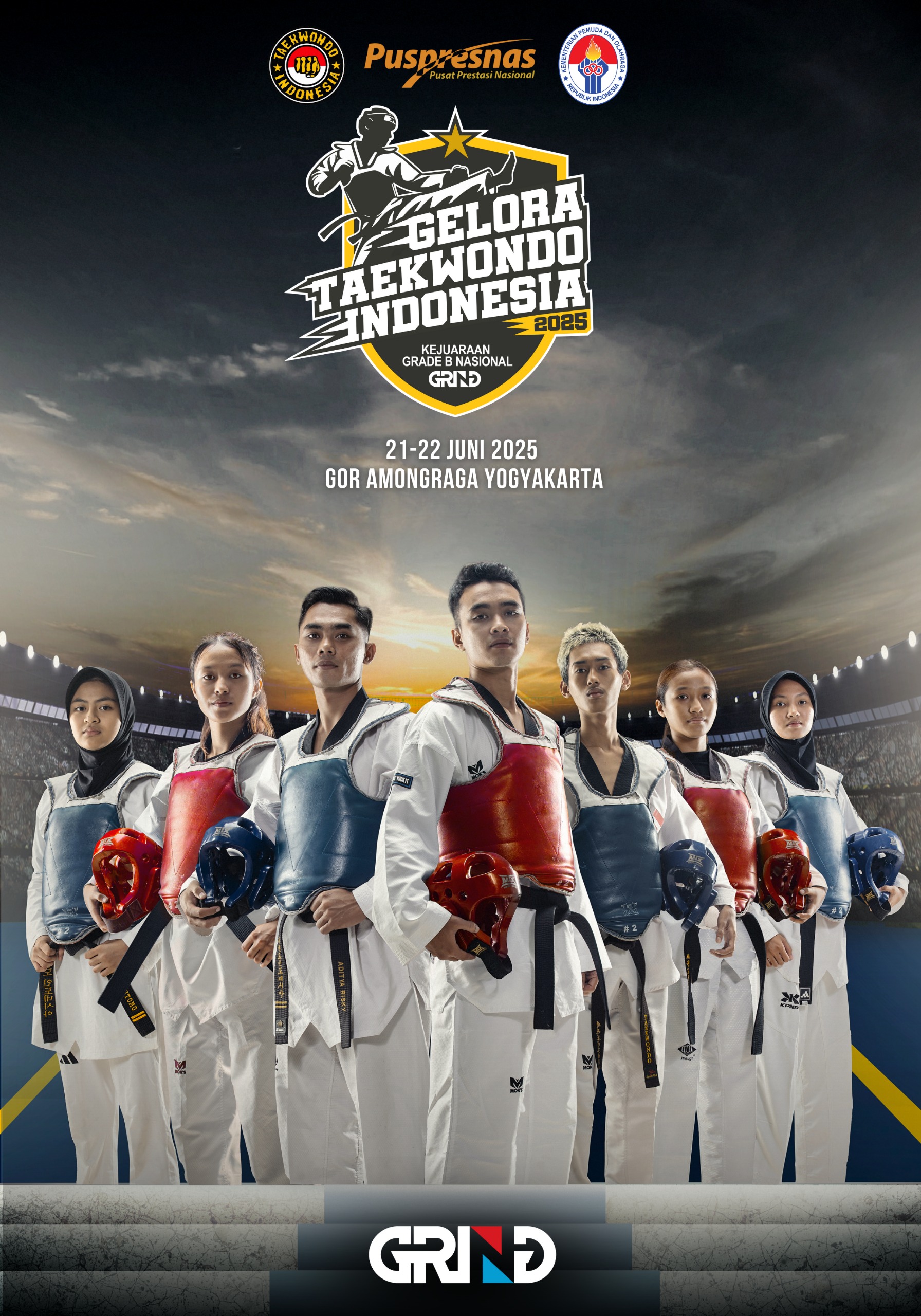 Panggung Juara Taekwondo Indonesia Taekwondo Indonesia Dojang poltekeskemenkesyk